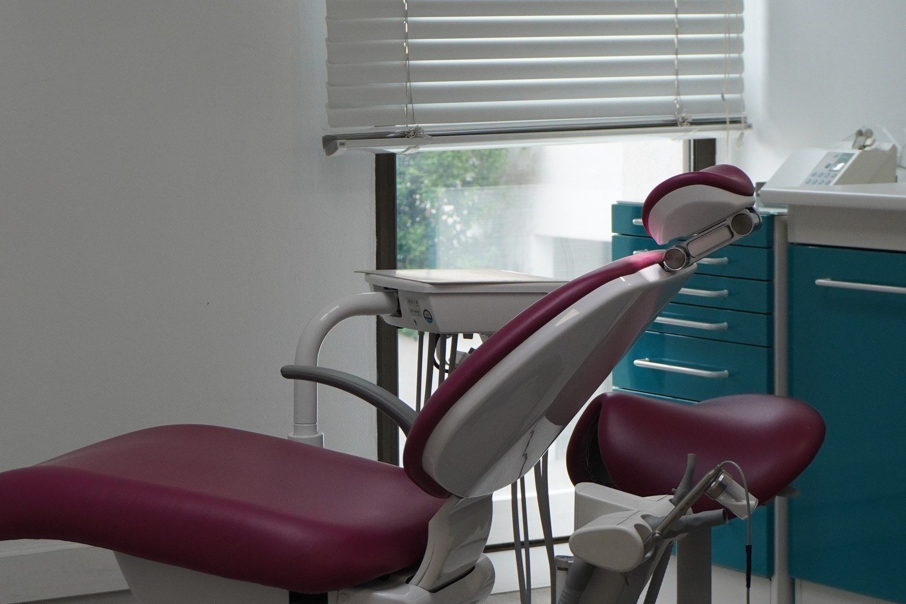 Fauteuil de soins du cabinet d'orthodontie du Dr Ropars